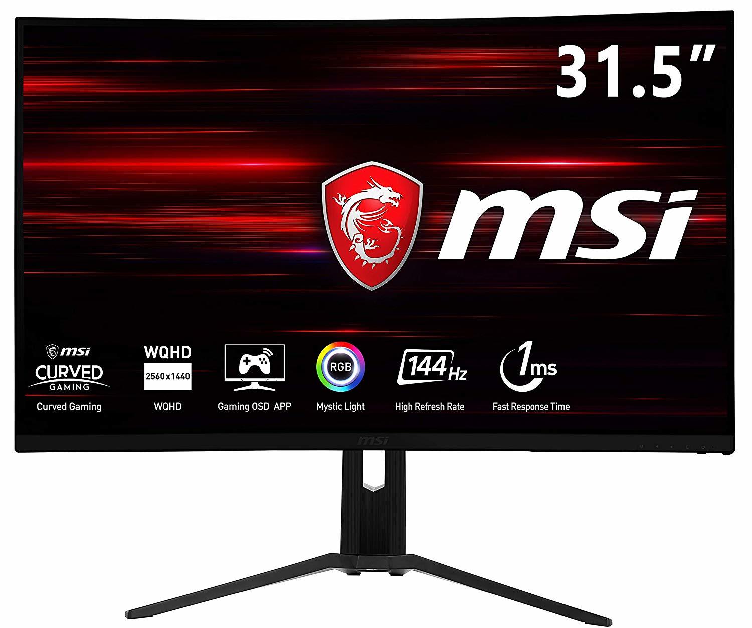 Màn hình cong msi optix mag322cqrv
