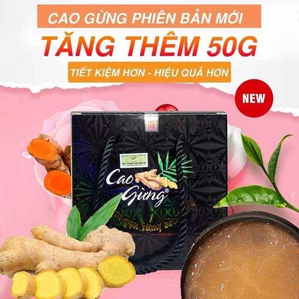 Cao gừng tan mỡ cát tường chính hãng 100% bon cao gừng tan mỡ bụng