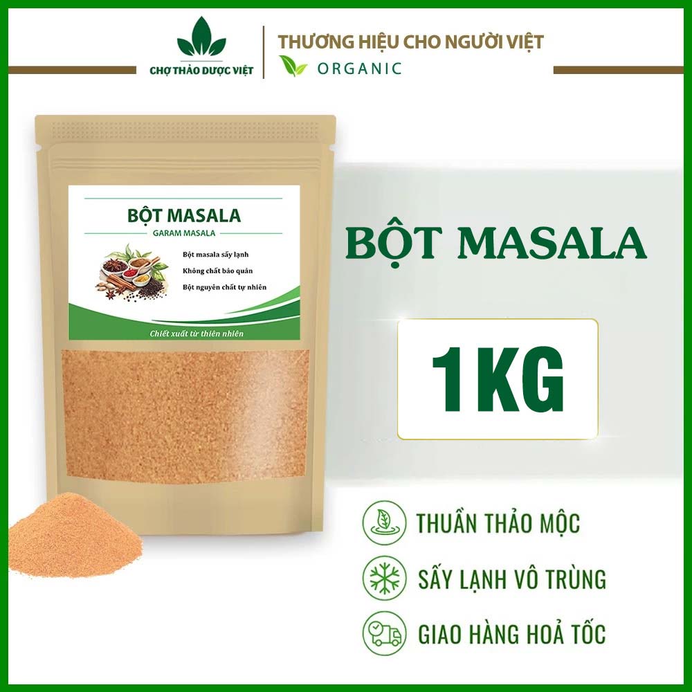 Garam masala 1kg, bôt gia vị, bột trà sữa Ấn Độ - Chợ thảo dược việt