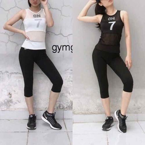 Quần lửng tập gym yoga nữ