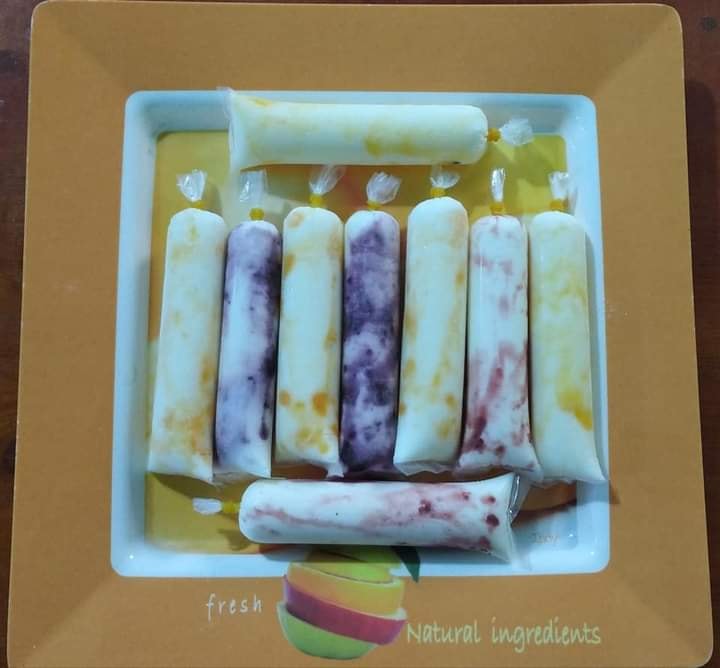 500g túi đựng kem, sữa chua 4x16