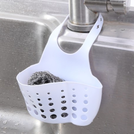 Giỏ, Túi silicon Treo Bồn Rửa Bát Đựng Dụng Cụ Nhà Bếp Lizflower
