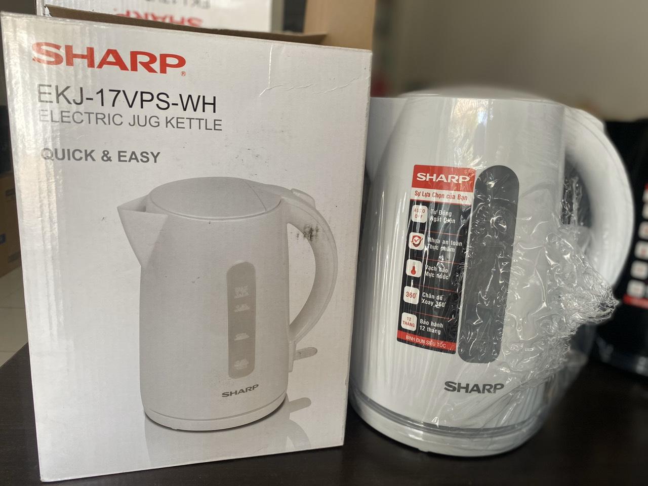 Bình đun siêu tốc sharp ekj‑17vp