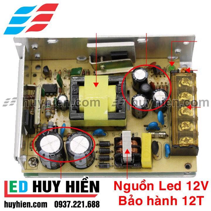 Nguồn Led tổ ong trong nhà 12V 5A, nguồn 12v60W