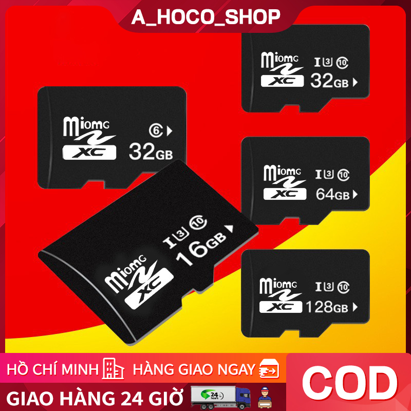 Thẻ nhớ Micro SD 32G/64G - tốc độ cao chuyện dụng cho Camera, Class 10 Smartphone