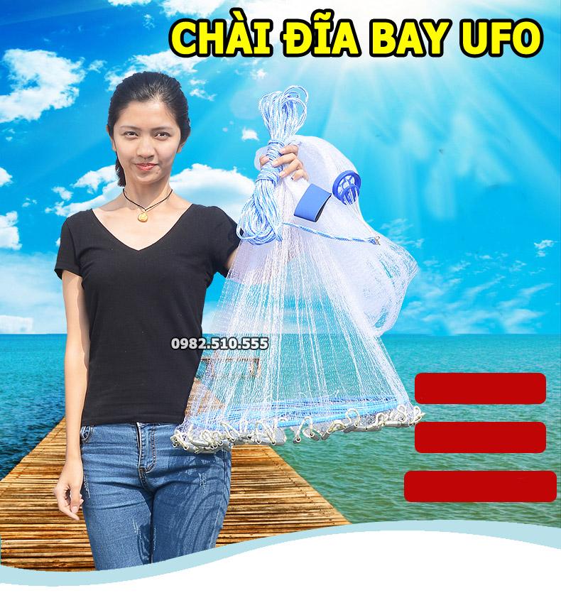 Chài Rút Đĩa Bay UFO 4M8 - [ Hàng Mới Về ]