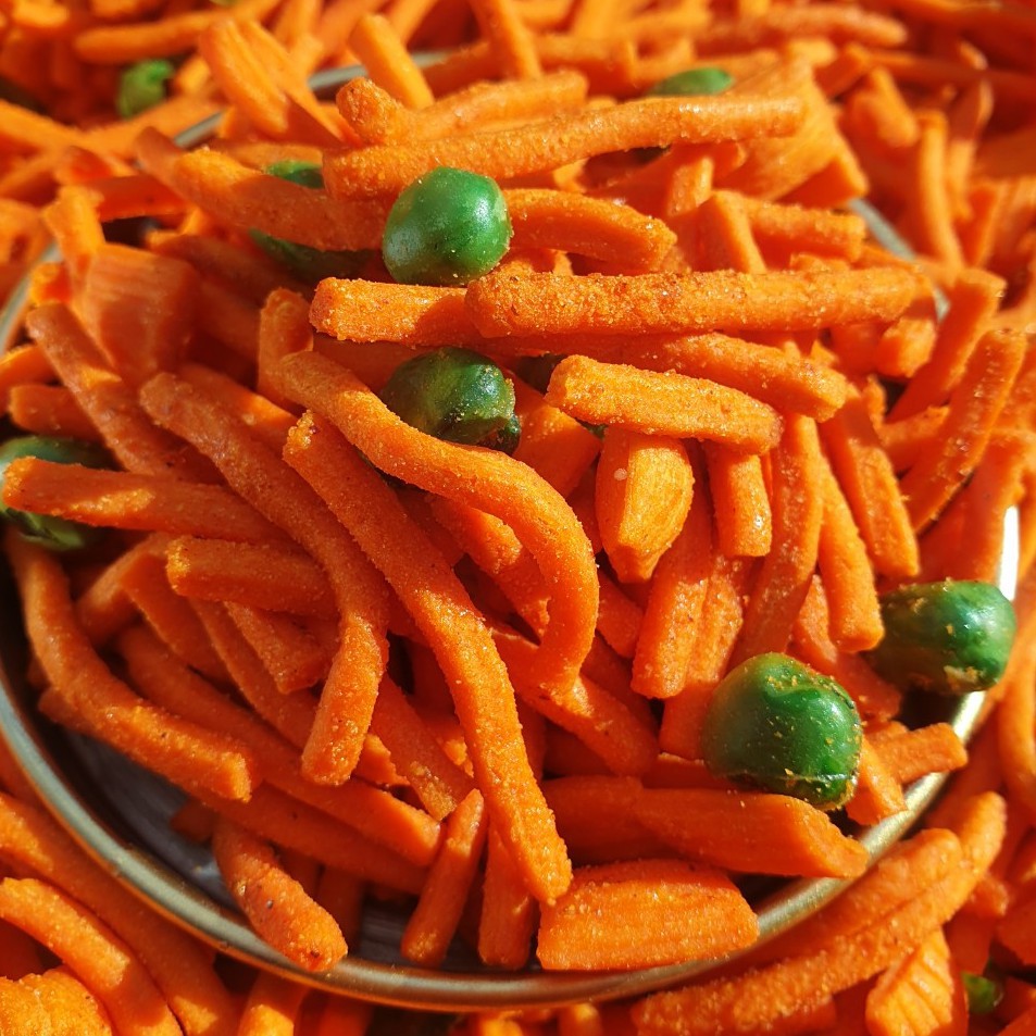 Snack que đậu thập cẩm giòn thơm