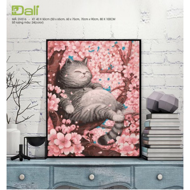 Tranh sơn dầu số hóa Tranh Anime DV016