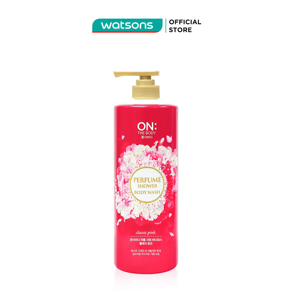 Sữa Tắm On The Body Classic Pink Perfume Shower Body Wash 1Kg