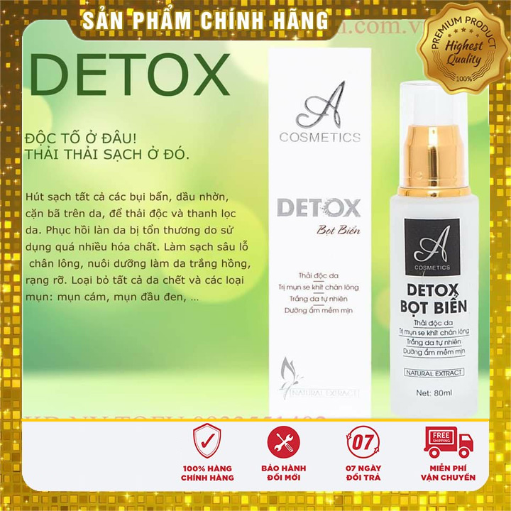 [Chính Hãng] mặt nạ sủi bọt detox bọt biển A cosmetics Phương Anh date mới