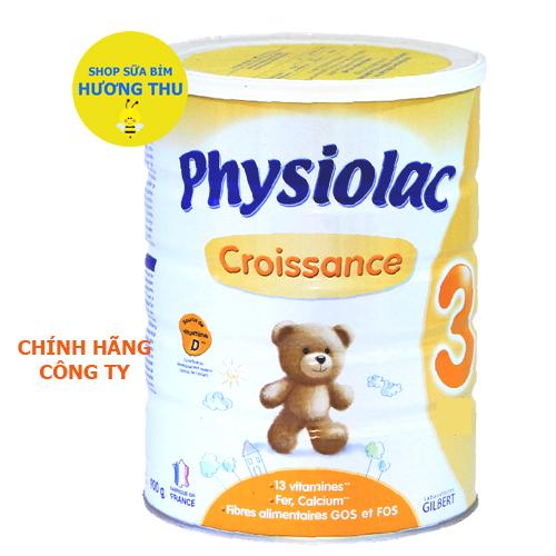 Sữa bột Physiolac Croissance số 3 lon 900g