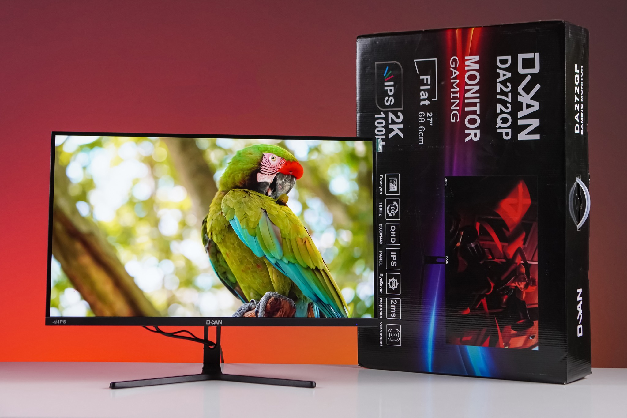 Màn Hình Máy Tính 27 inch | 2K (2560x1440) | Tần số  100Hz | Tấm Nền IPS | Màn hình tràn viền, cổng kết nối HDMI, DP. Bảo Hành 24 Tháng