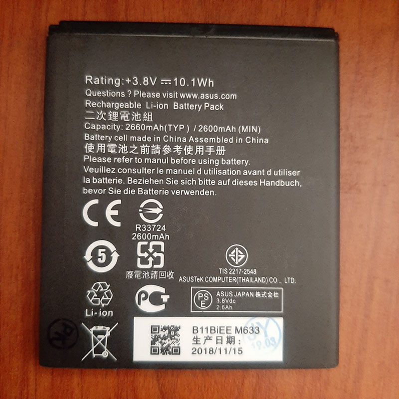 PIN ASUS ZENFONE GO LTE 5.0 (B11P1602/X00BD/ZB500KG/ZB500KL/ZEN2 GO/ZEN3 GO)