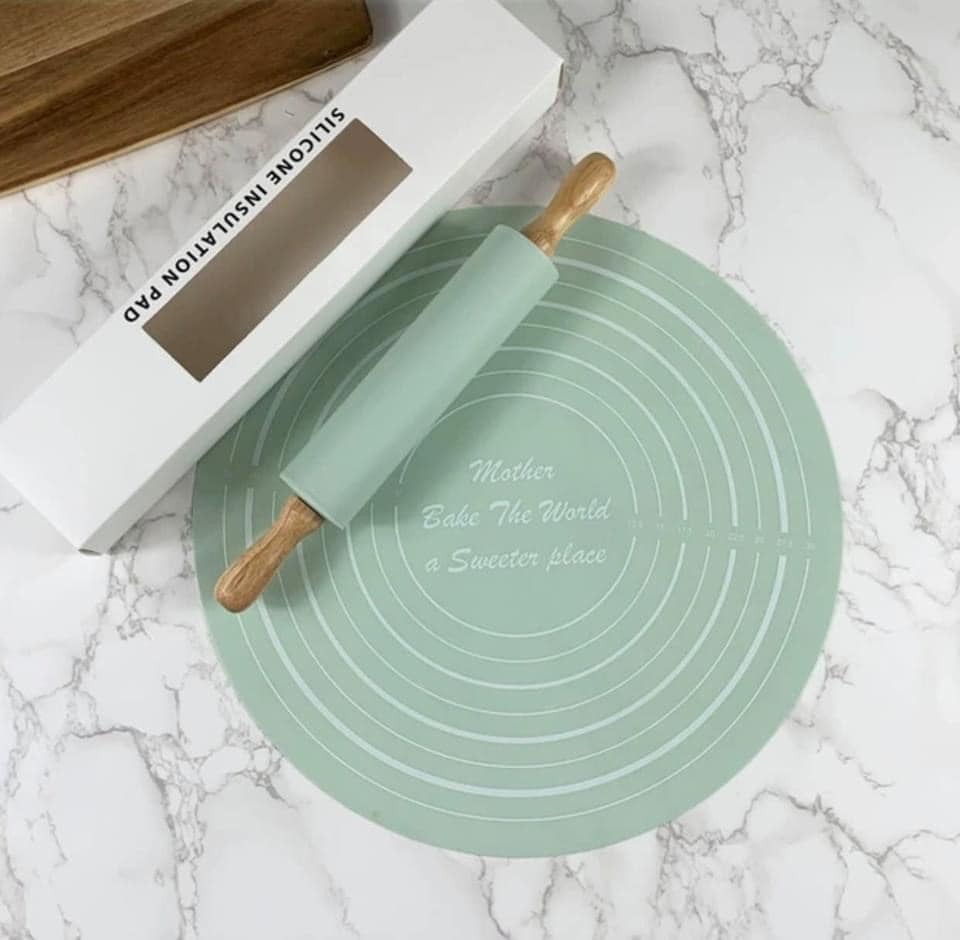 Thảm silicon - Thanh cán bột