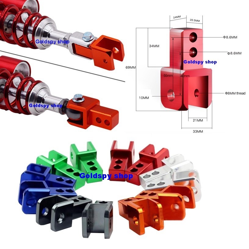 【Ưu đãi đặc biệt Nâng phuộc sau cho các loại xe - nâng giảm xóc sau các loại xe máy ( 1 cái )