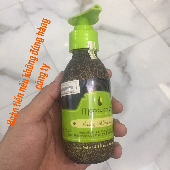 [HCM]Tinh dầu Macadamia Healing Oil Treatment dưỡng tóc siêu bóng mượt 125ml