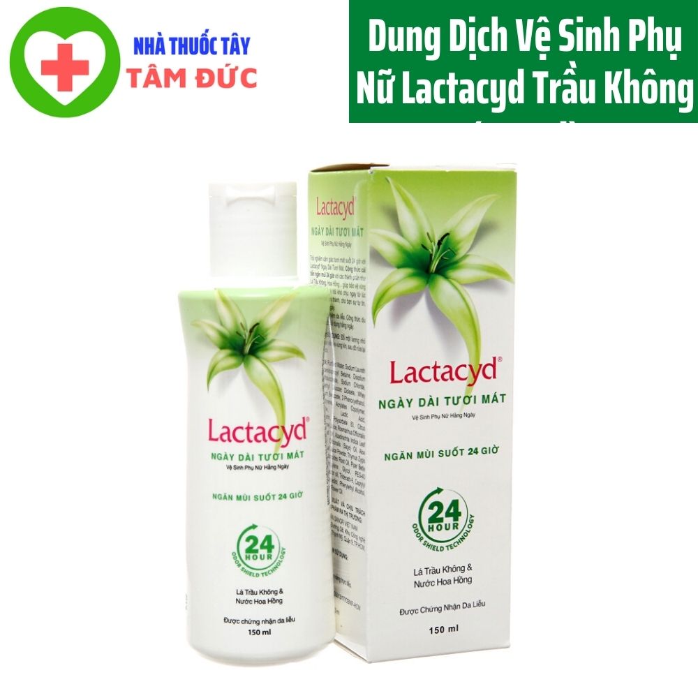 Dung Dịch Vệ Sinh Phụ Nữ Lactacyd Trầu Không