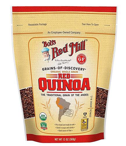 Organic red quinoa grain- hạt diêm mạch đỏ 369g bob’s red mill – nhập mỹ