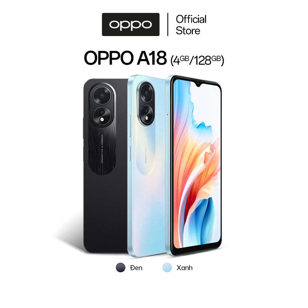 Điện Thoại OPPO A18 (4GB/128GB) - Hàng Chính Hãng
