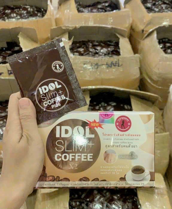 CÀ PHÊ giảm cân CAFE IDOL SLIM COFFEE hộp 10 gói
