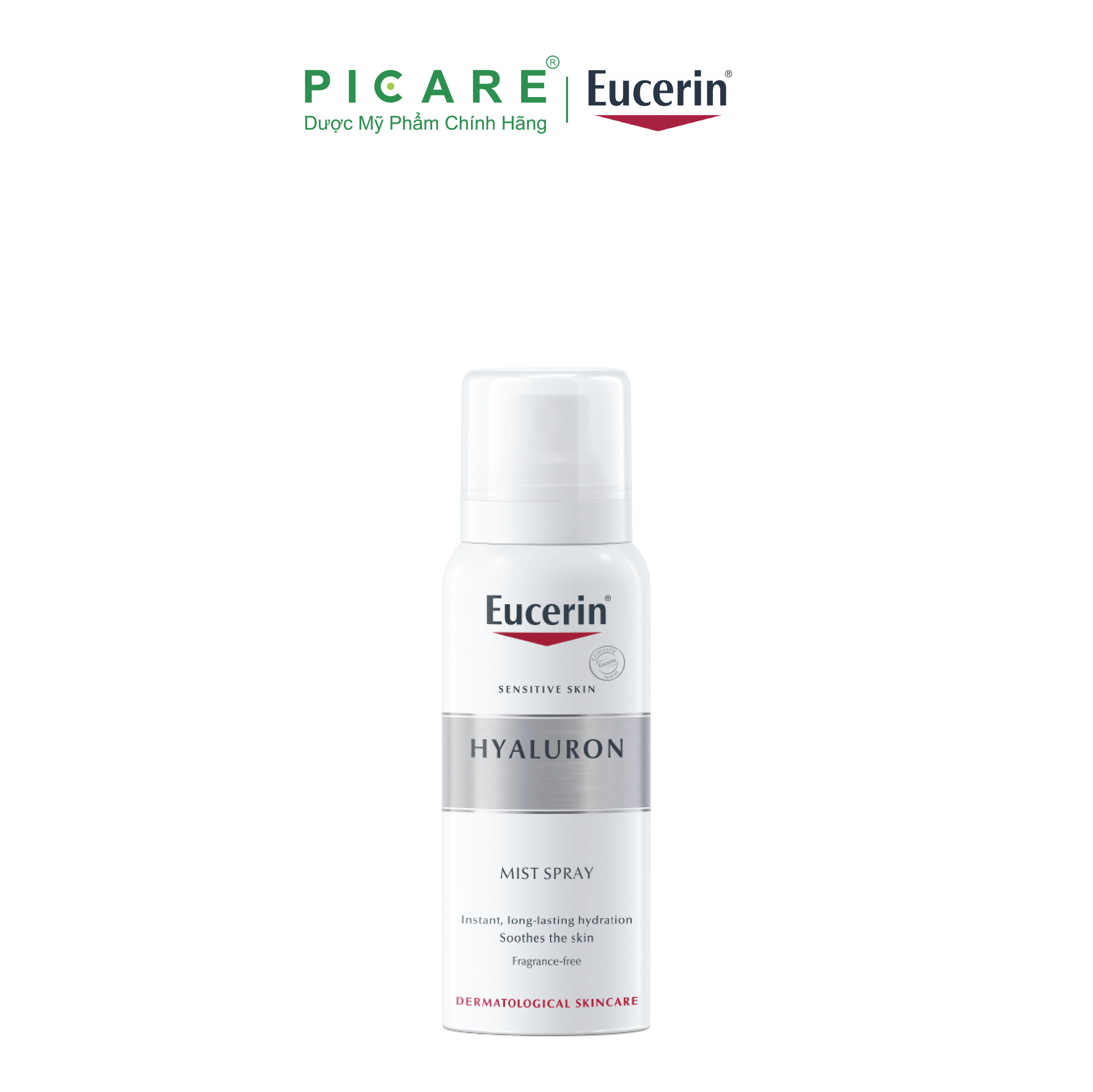 [GIẢM 20K ĐƠN 399K] Eucerin Xịt Dưỡng Ẩm Cho Da Nhạy Cảm Hyaluron Mist Spray 50ml