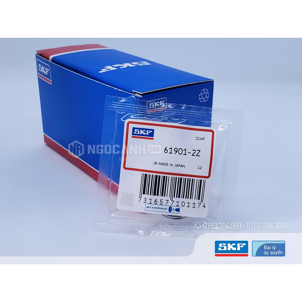Vòng bi bạc đạn 61901 chính hãng skf