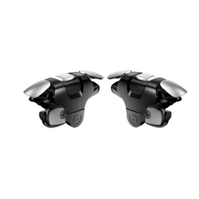 Cặp nút bắn pubg freefire m9 - nút bấm pubg phụ kiện chơi pubg mobile - màu đen kết hợp cam
