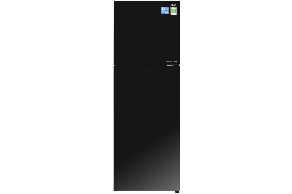 Tủ lạnh aqua inverter 373 lít aqr-ig386dn màu đen