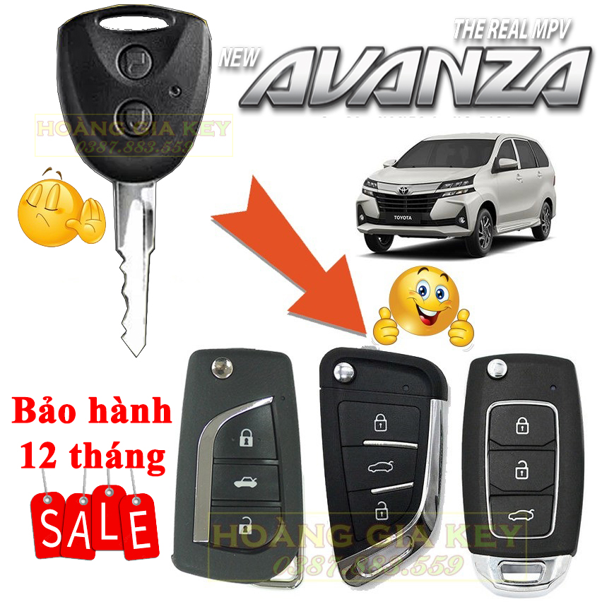 Chìa khóa gập xe AVANZA