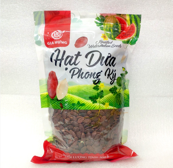 Hạt dưa rang phong ký gói 500gram