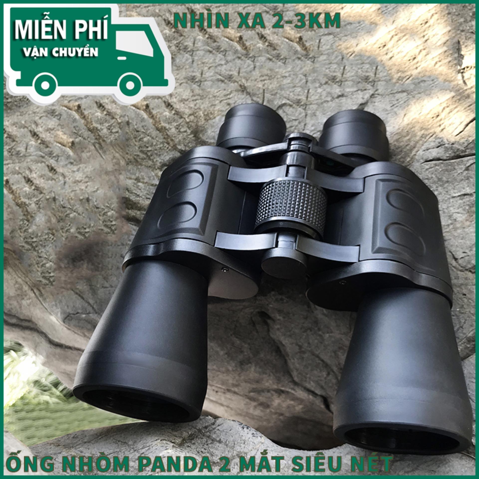 Ong Nhom Sieu Net - Ống Nhòm Panda 2 MẮT Siêu Zoom, Phóng Đại 20 Lần, Xa 1,5 Km, Công Nghệ Lấy Nét Tập Trung - Bảo Hành 1 Đổi 1.