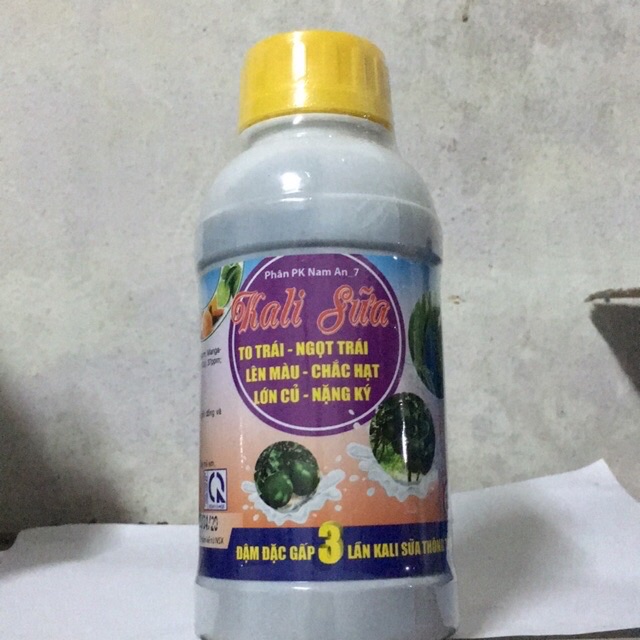 Phân bón PK KALI SỮA đậm đặc gấp 3 lần kali sữa thông thường
