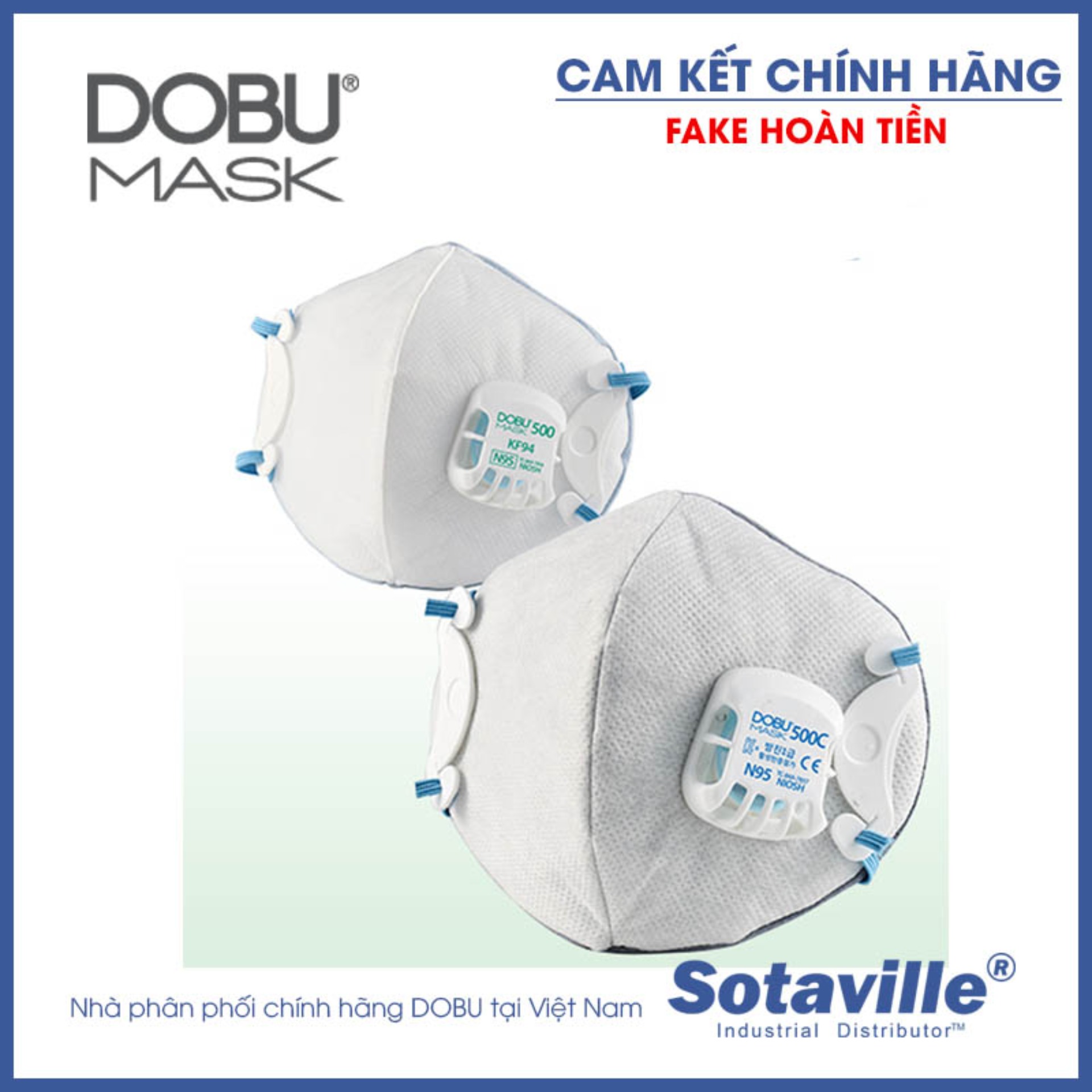 Combo 1 gói 10 khẩu trang lọc bụi chống độc dobu epp-500c - khả năng lọc bụi mịn pm 2.5, chống khí bụi ô nhiễm