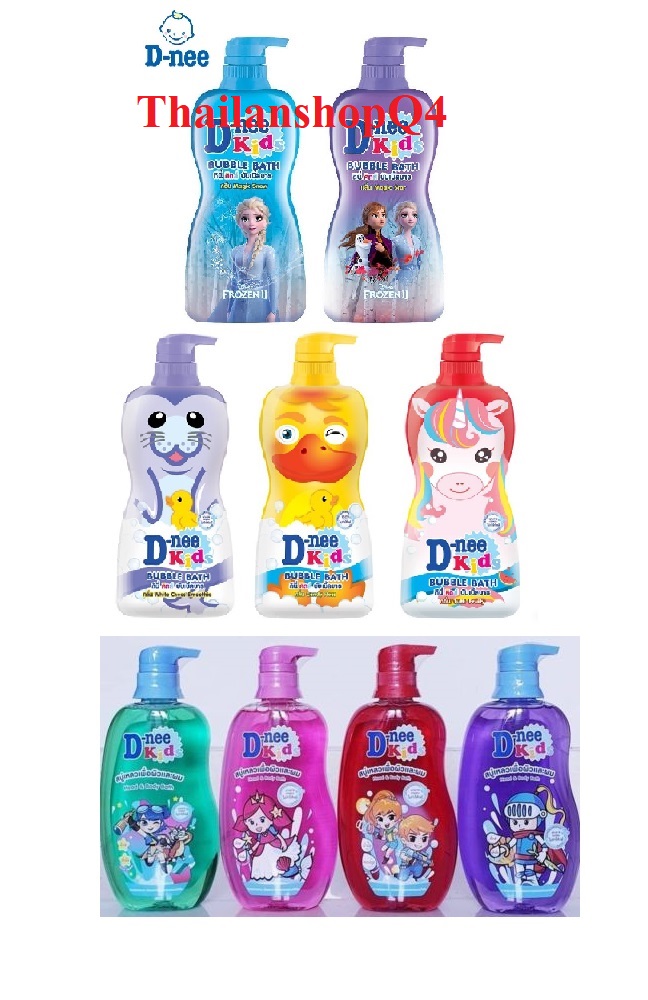 Sữa tắm gội Dnee kids 400ml Thái Lan
