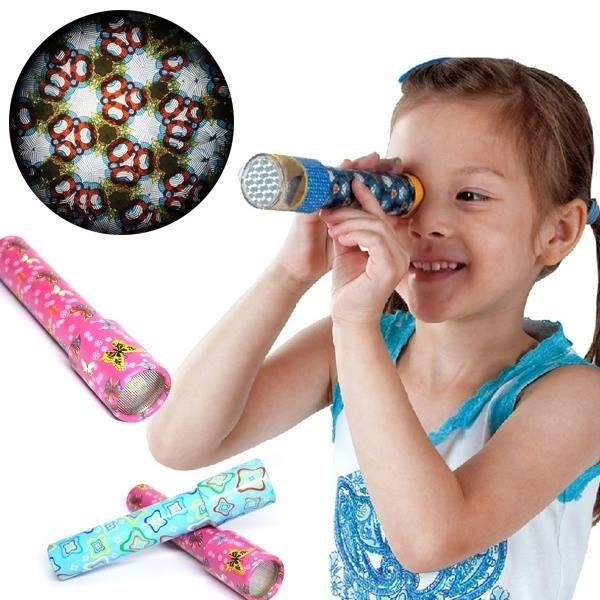 Kính vạn hoa, ống nhòm đa sắc cho bé tư duy
