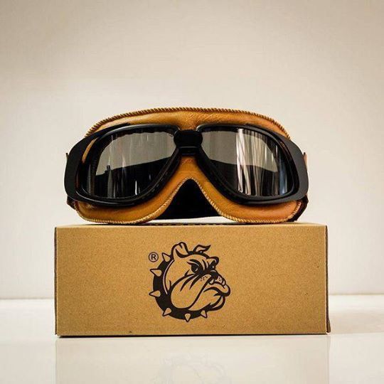 Kính da Bulldog B8 cao cấp Goggle