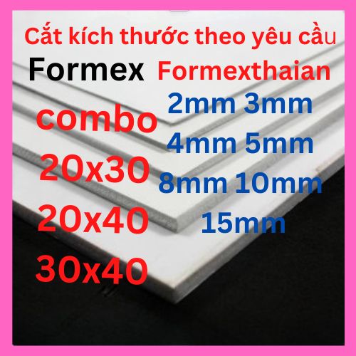 ✨em rẻ nè❗ bìa mô hình - khổ 20x30, 30x40, 20 x40 - 2/3/4/5/8/10/15mm