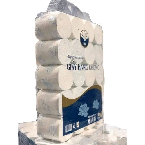 Combo 40 Cuộn Giấy Vệ Sinh Hàng Không Siêu Dai Không Lõi