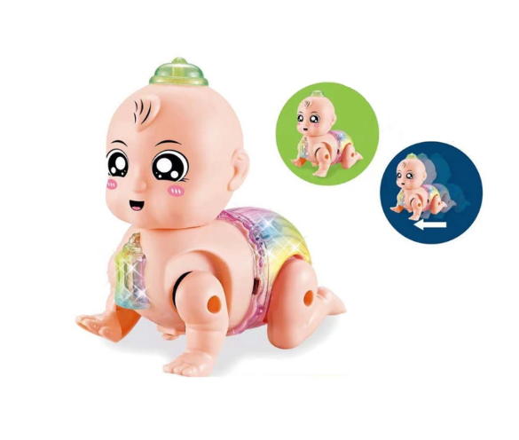 Đồ chơi em bé tập bò - Đồ chơi em bé tập bò phát nhạc đèn