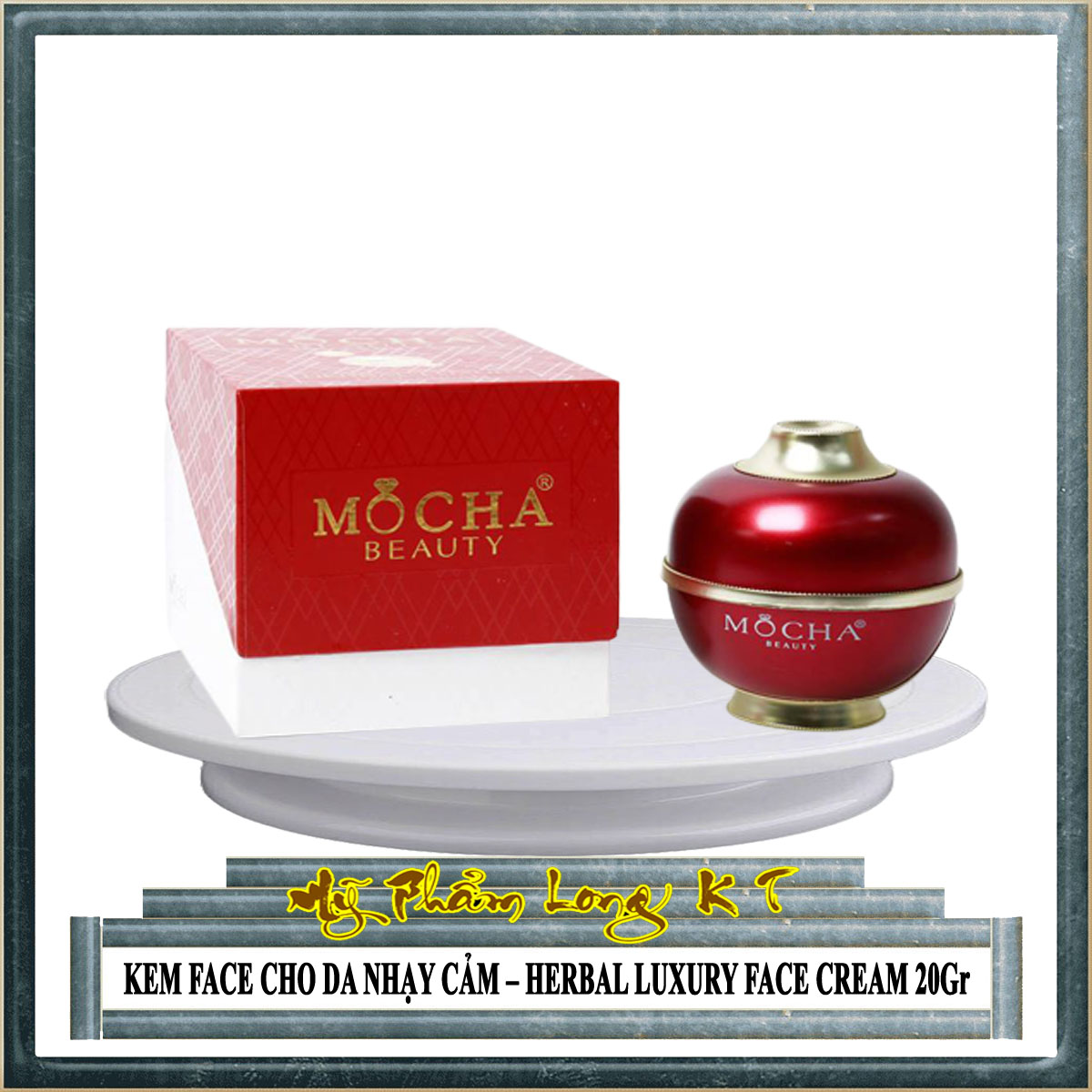 Chính hãng_Kem Face Đỏ cho Da nhạy cảm Mocha  20gr Kem dưỡng da ngăn ngừa lão hoá