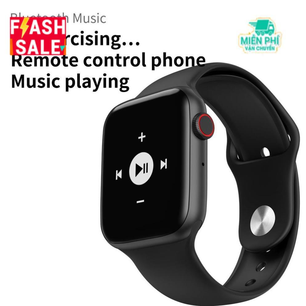 Đồng hồ thông minh W34 seri 4 kết nối bluetooth kích thước 44mm đo nhịp tim tiện dụng