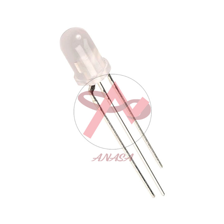 Led 2 Màu 3 Chân Anot Chung (Đỏ Xanh)