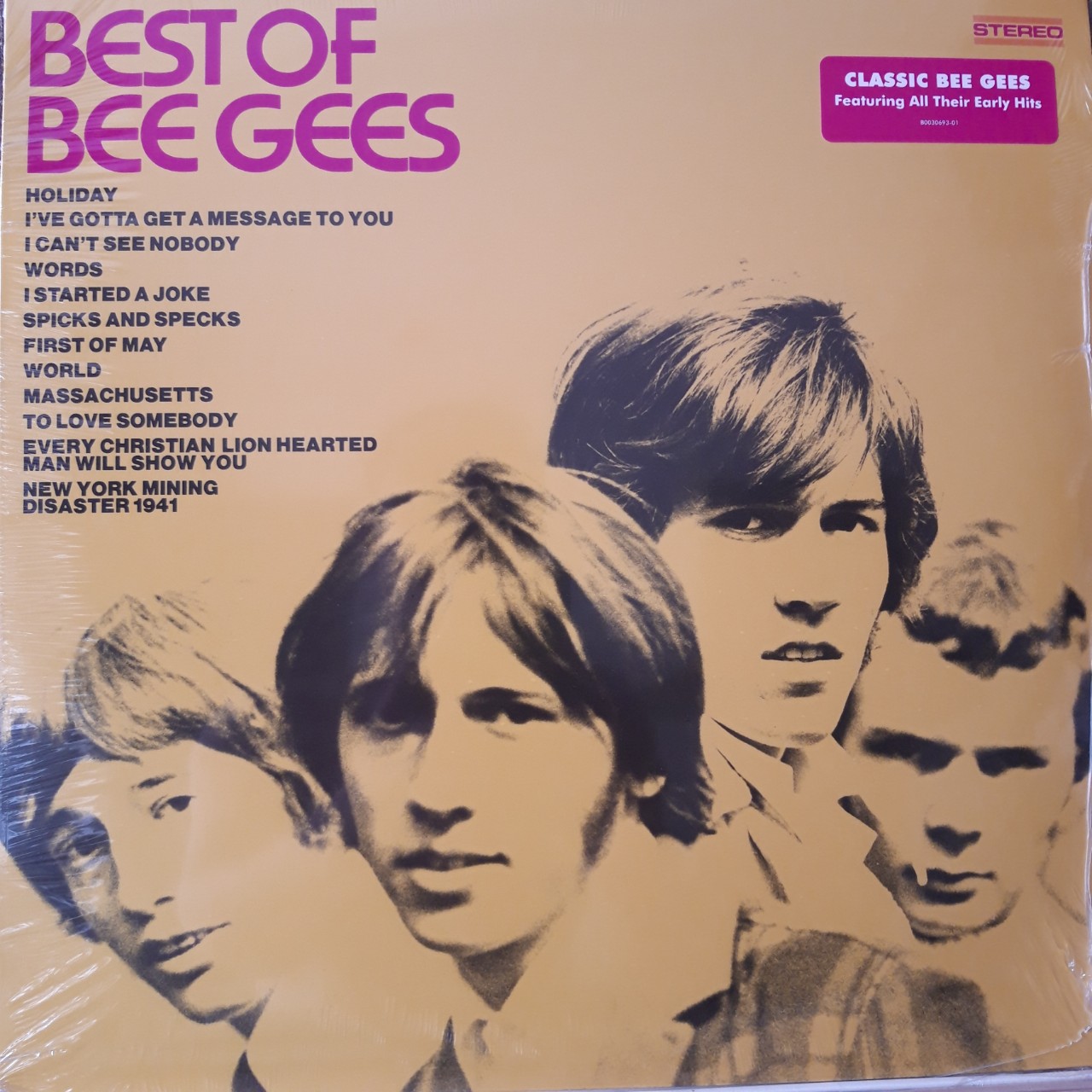 Đĩa than - lp - best of bee gees - new vinyl record