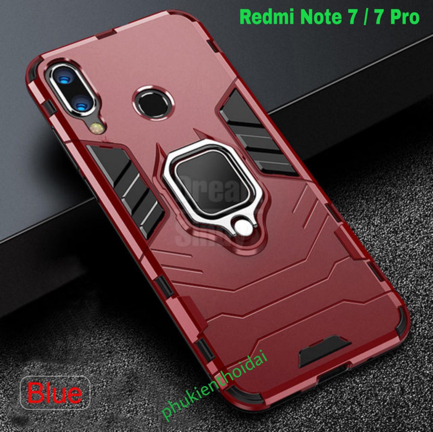 Ốp lưng Xiaomi Redmi note 7 / 7 pro chống sốc Iron Man Iring cao cấp