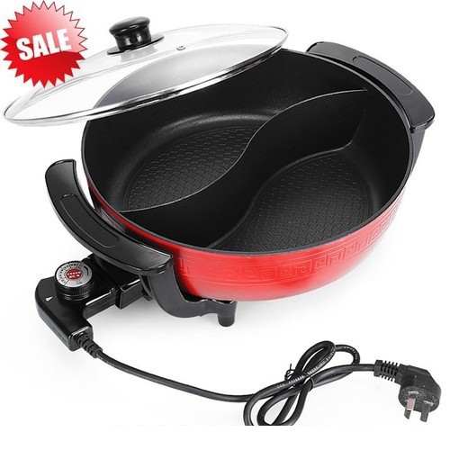 Nồi lẩu điện đa năng 2 ngăn Perfect PF-A2N - Dung Tích 6 L công suất 1360 Bảo Hành 12 Tháng Chính Hãng