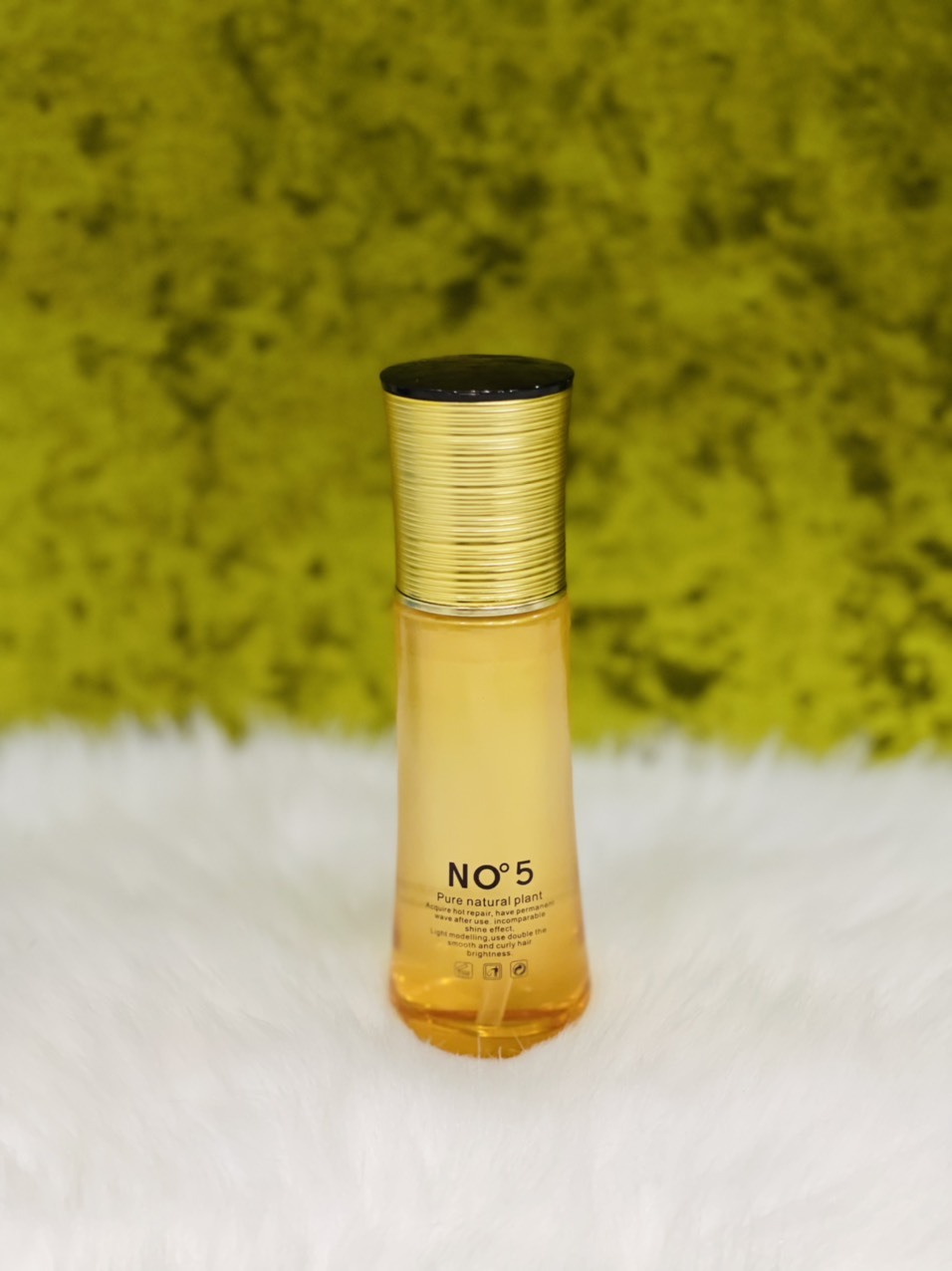 Tinh dầu dưỡng tóc l’uôdais no 5 noir 80ml - mùi hương thơm nước hoa quyến rũ