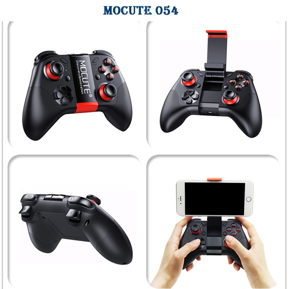 TAY CẦM CHƠI GAME THƯƠNG HIỆU MOCUTE MOCUTE 054 - MOCUTE-056 | TAY CẦM GAME| GAMEPAD tặng đèn led usb