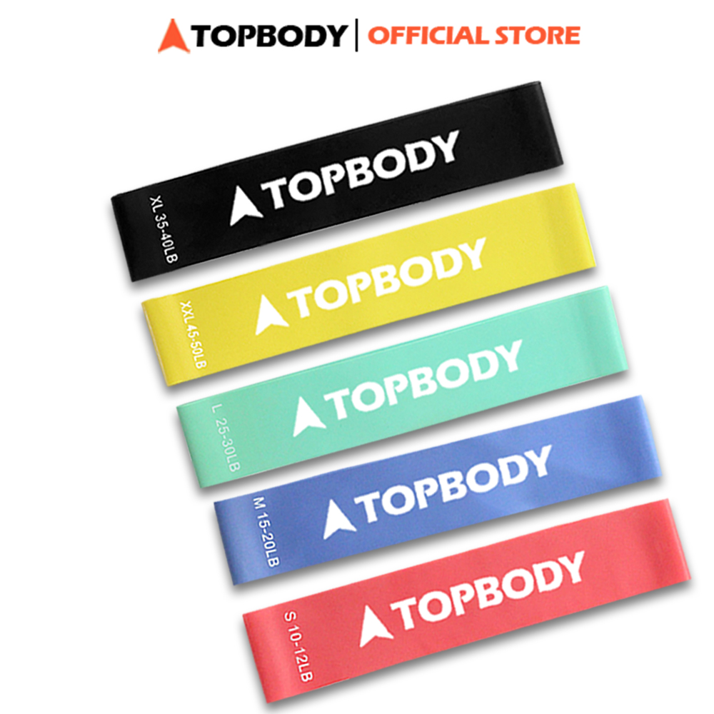 Dây miniband, dây kháng lực miniband cao su tập cơ mông đùi TOPBODY - T3 - MIBAND001