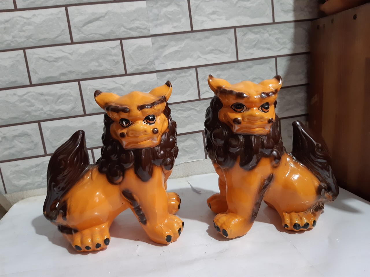 Cặp kỳ lân c25*d20 cm
