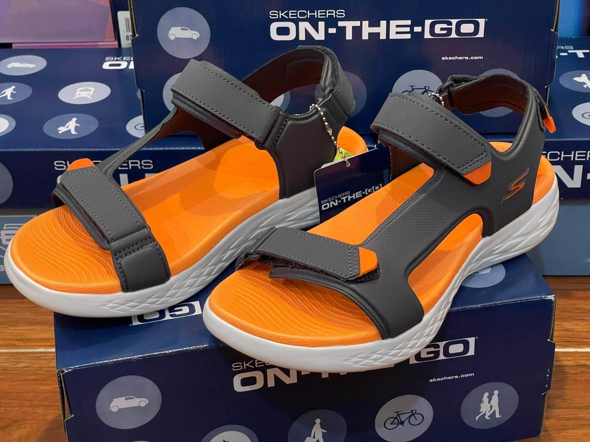 Skechers - sandal nam skechers goga max